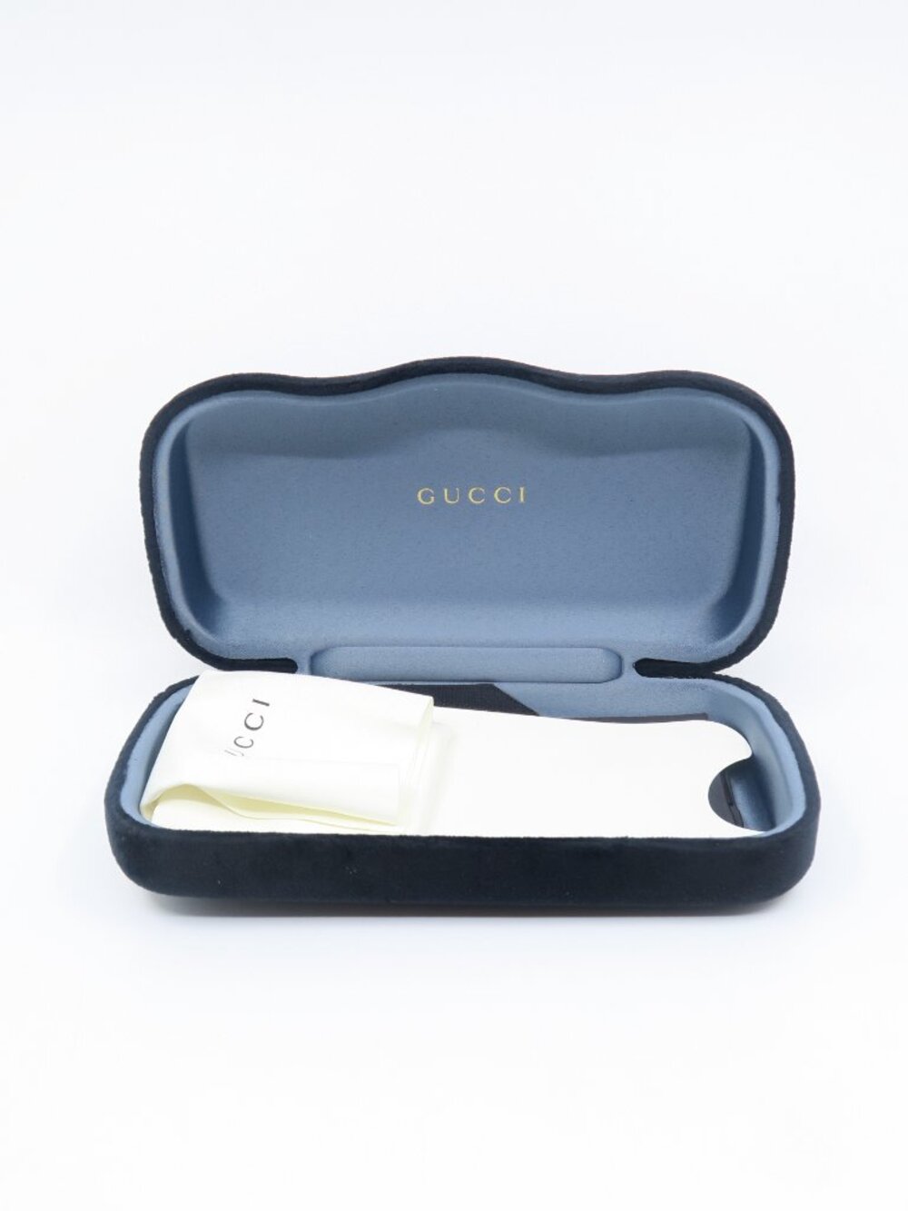 Gucci GG0660O 002 58mm White & Gold Semi Rimless Women's New Eyeglasses Frames. - Picture 7 of 7